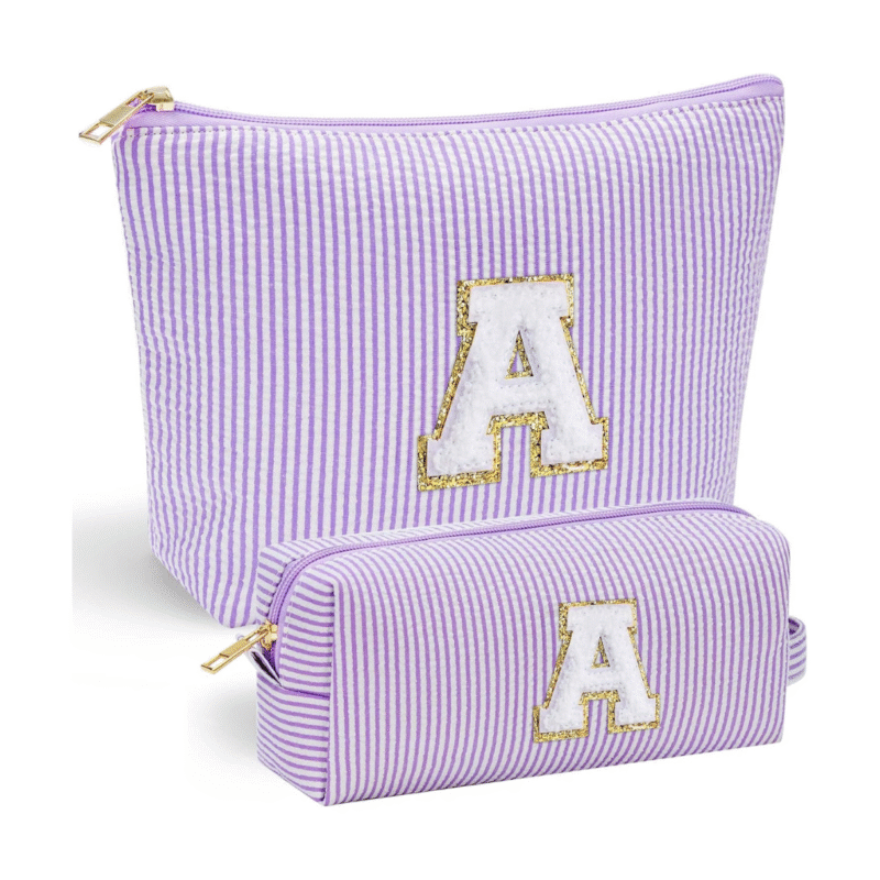 Personalized Monogram Makeup Bag