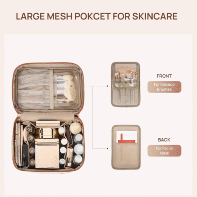 Vegan Leather Travel Organizer