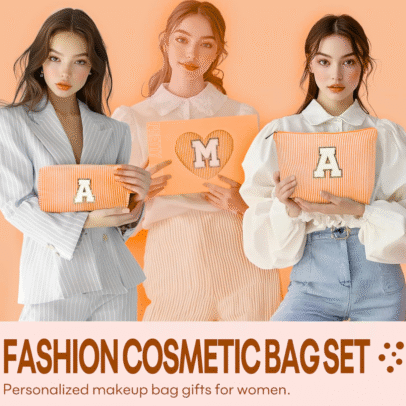 personalized monogram makeup bag